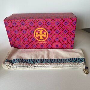 Tory Burch empty box & linen dust bag